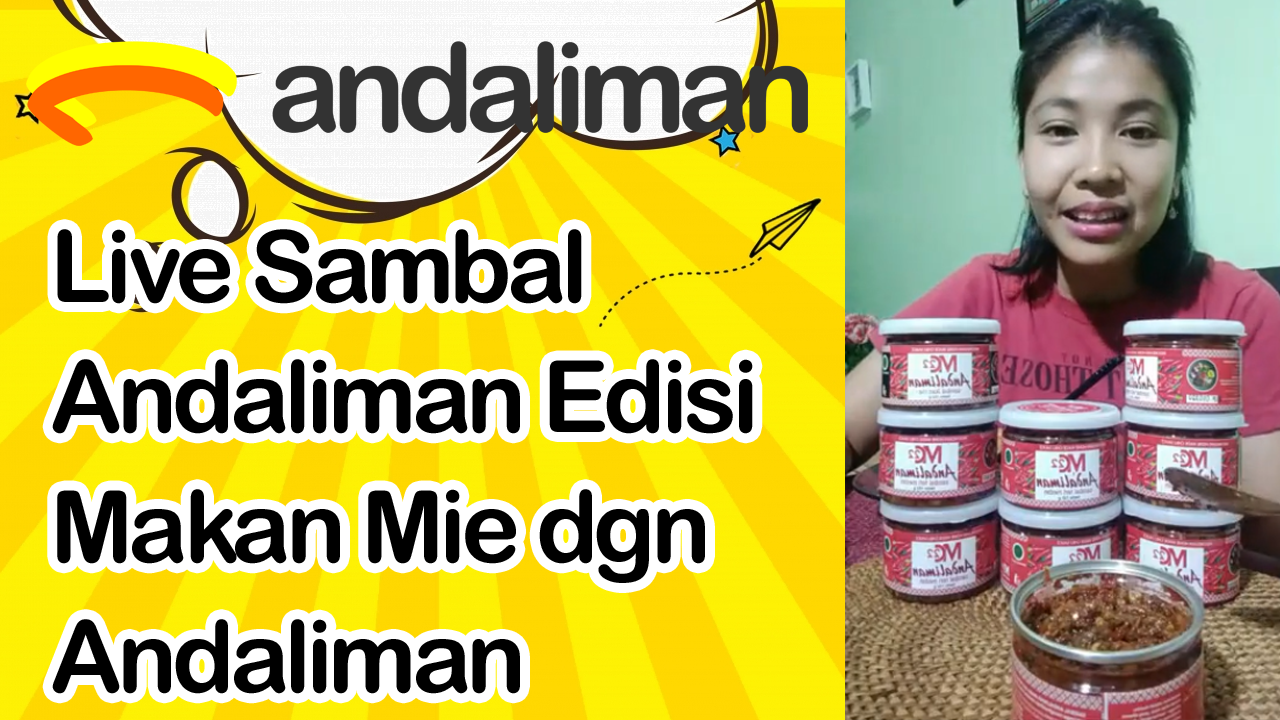 Sambal Andaliman - Live Facebook, Edisi Makan Mie Dengan Andaliman